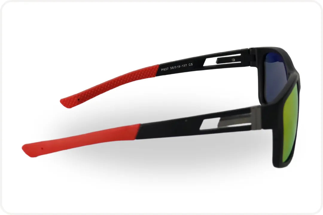 Solar Casual Masculino Alaranjado Espelhado