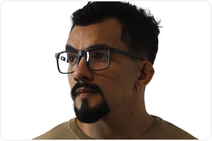 Armação Masculina Wayfarer Preto