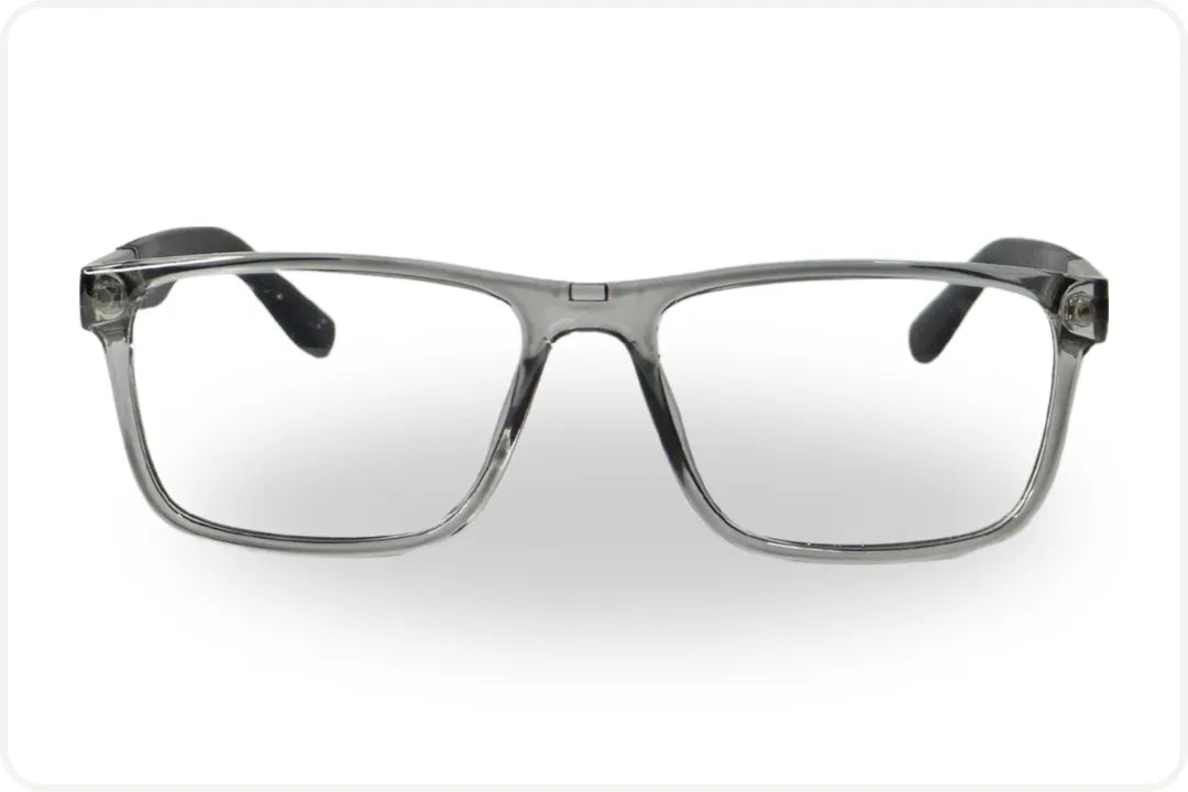 Armação Masculina Wayfarer Translucida e Lente Preta
