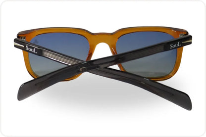 Solar Wayfarer Masculino Festivo Degradê Azul