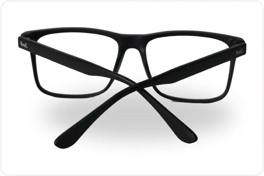 Armação Masculina Wayfarer Preto