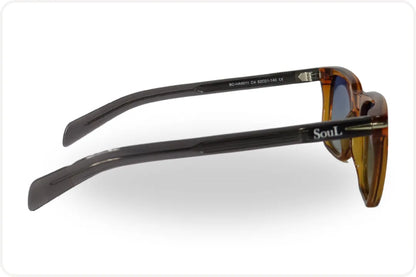 Solar Wayfarer Masculino Festivo Degradê Azul