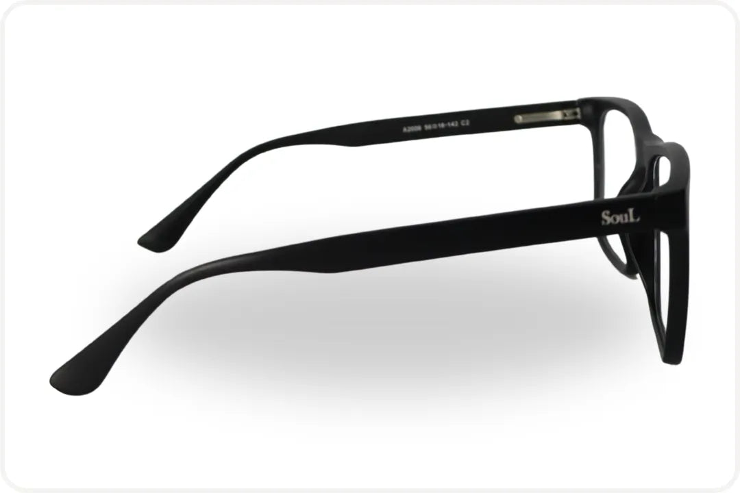 Armação Masculina Wayfarer Preto