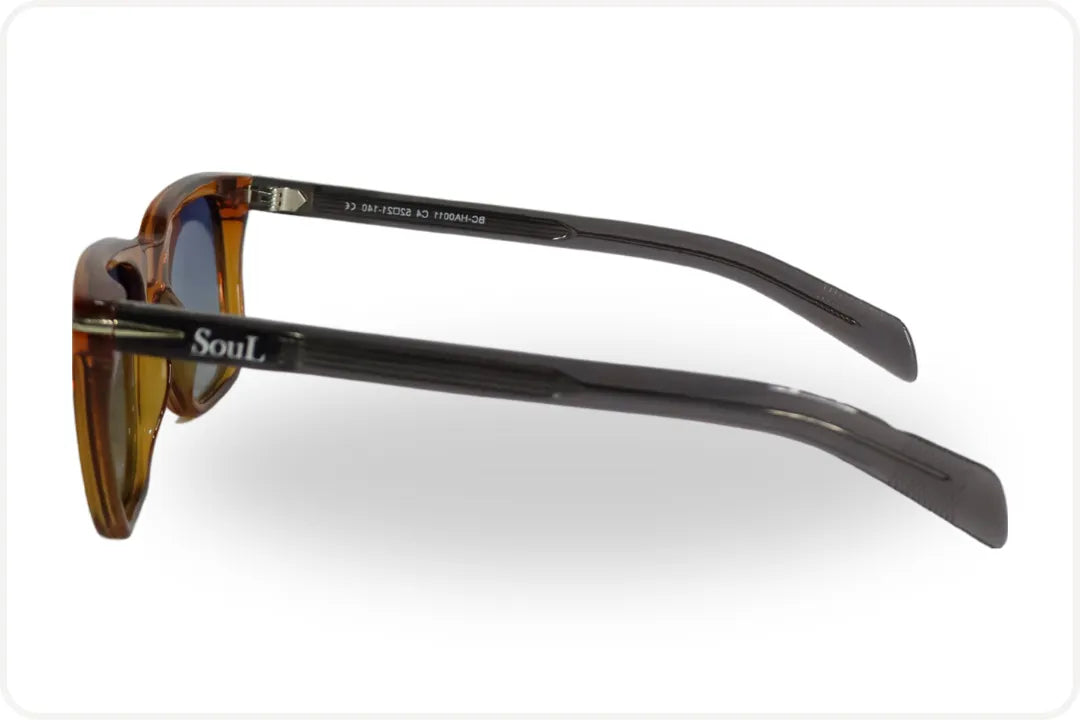 Solar Wayfarer Masculino Festivo Degradê Azul