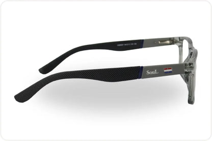 Armação Masculina Wayfarer Translucida e Lente Preta