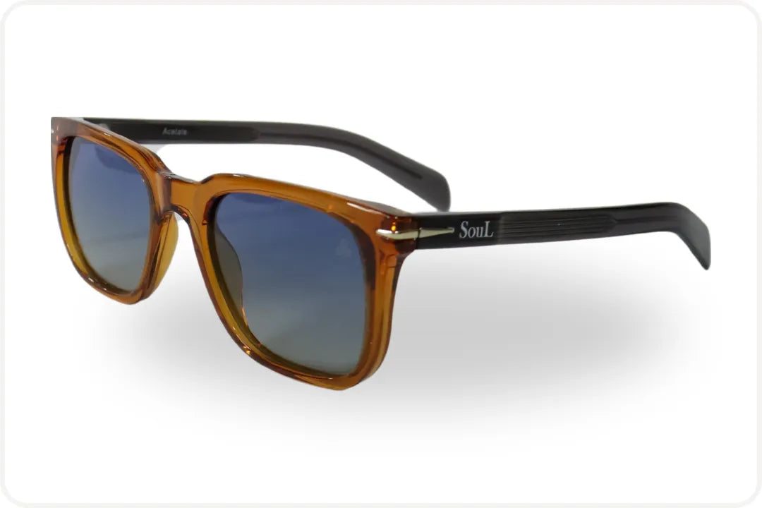 Solar Wayfarer Masculino Festivo Degradê Azul
