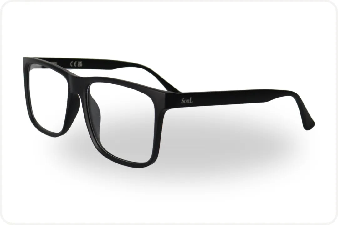 Armação Masculina Wayfarer Preto