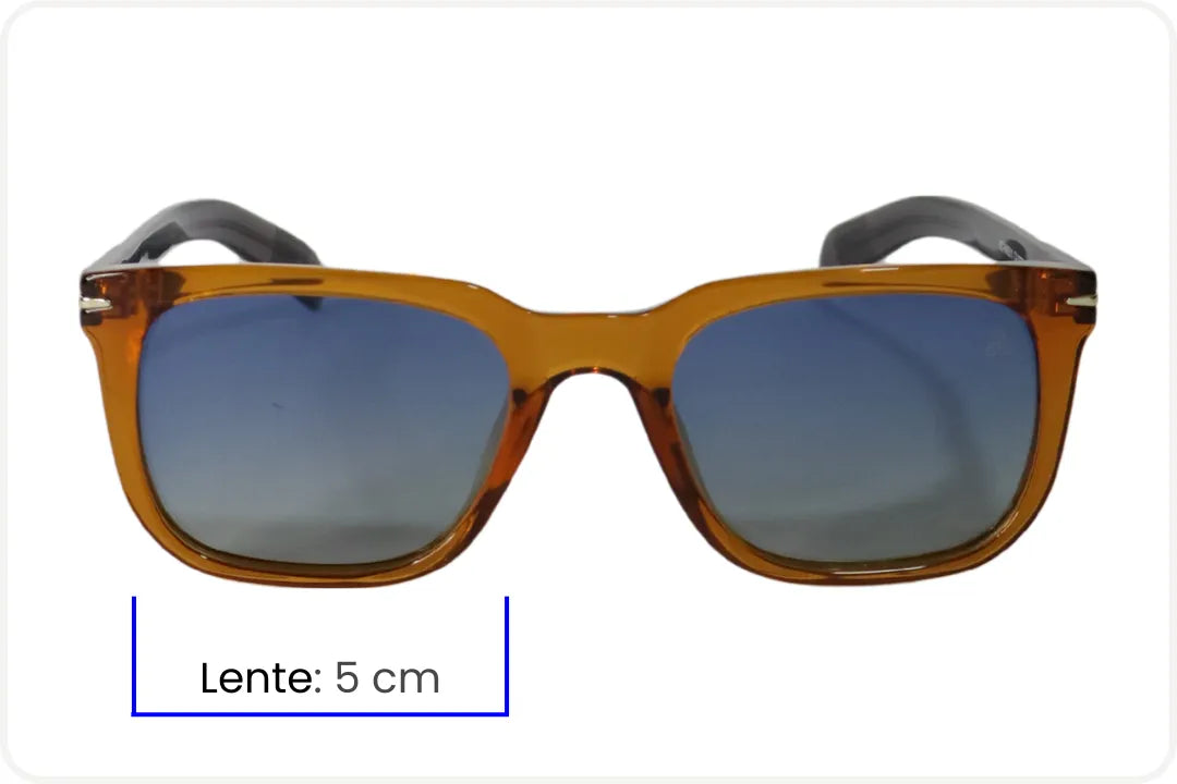 Solar Wayfarer Masculino Festivo Degradê Azul