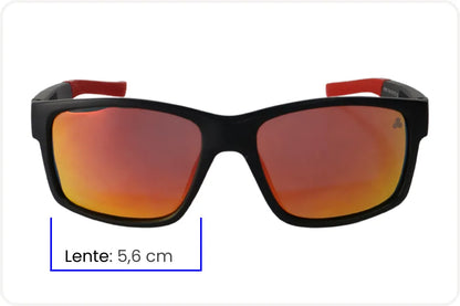 Solar Casual Masculino Alaranjado Espelhado