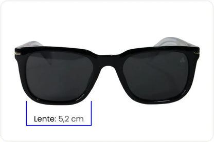 Solar Casual Masculino Degradê Preto