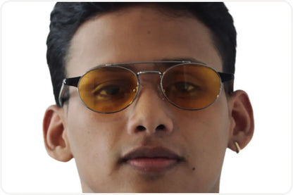 Solar Oval Unissex Amarelo
