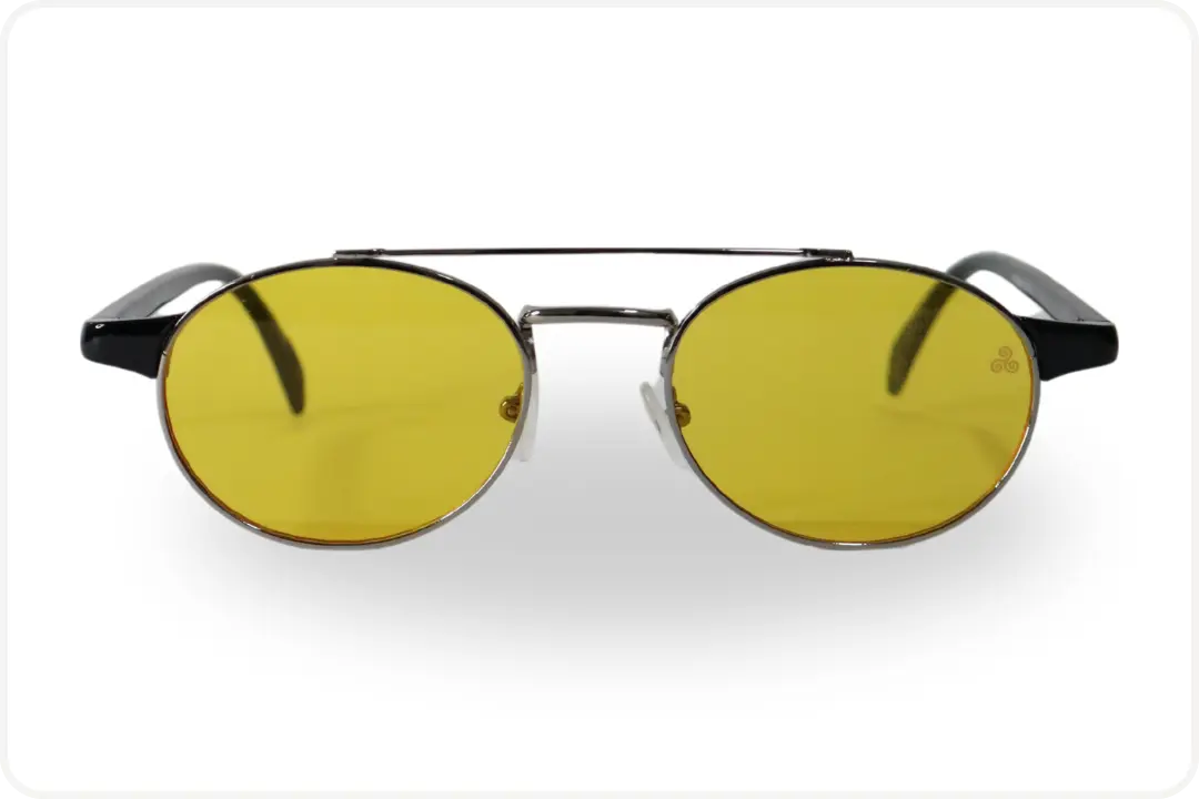 Solar Oval Unissex Amarelo