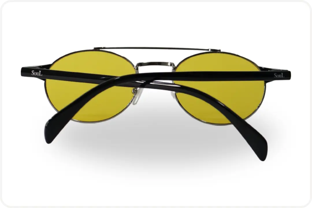 Solar Oval Unissex Amarelo