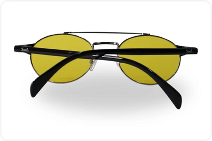Solar Oval Unissex Amarelo