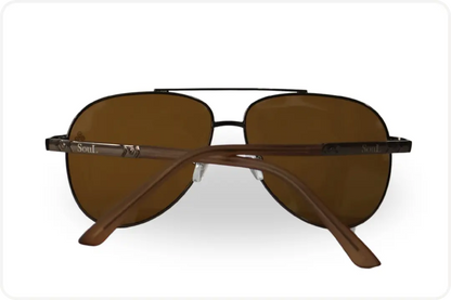 Solar Aviador Unissex Marron
