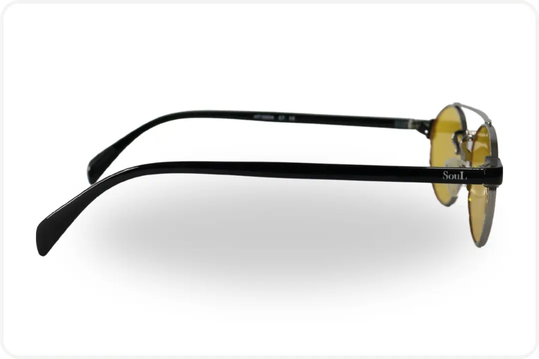 Solar Oval Unissex Amarelo
