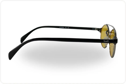 Solar Oval Unissex Amarelo