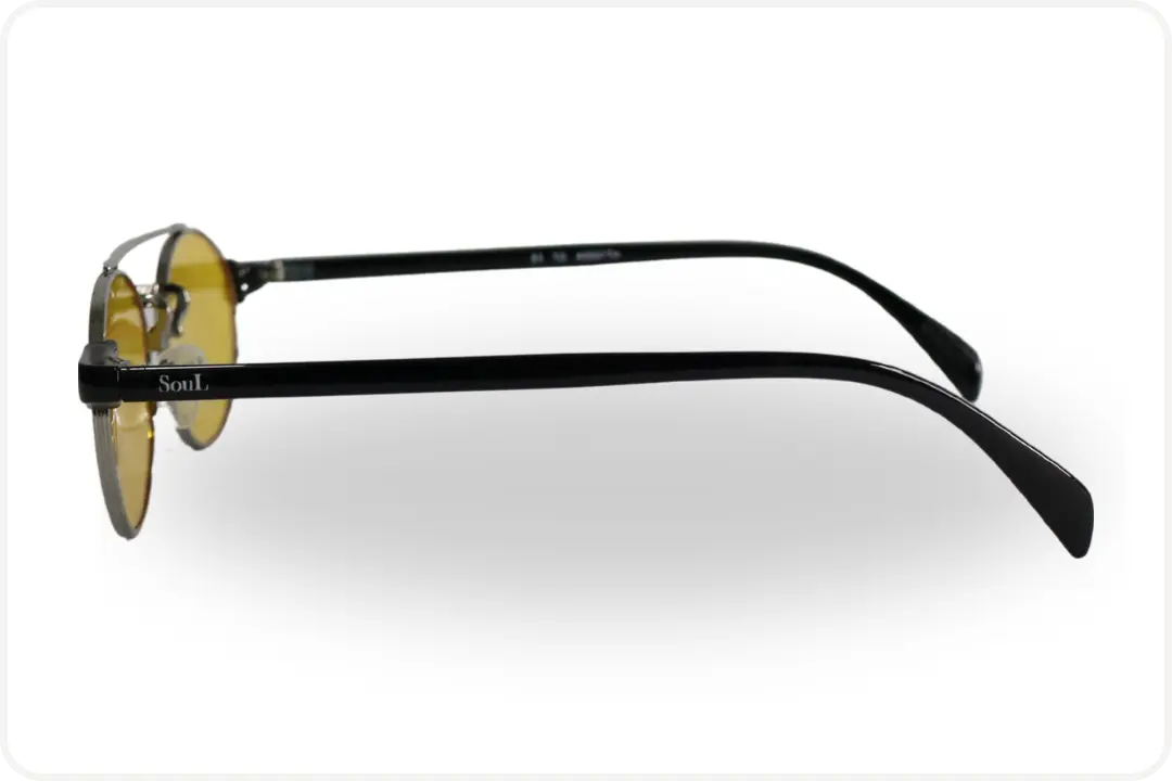 Solar Oval Unissex Amarelo