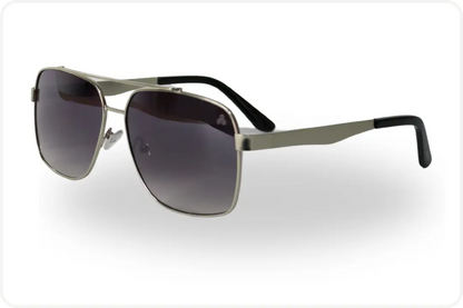 Solar Aviador Unissex Metal Prata