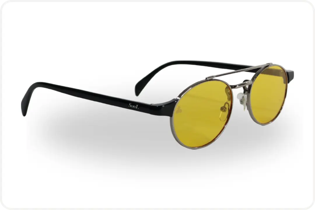 Solar Oval Unissex Amarelo