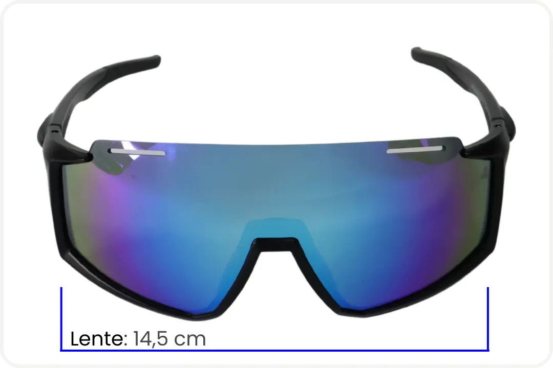 Solar Esportivo Unissex Degradê Azul Lilás
