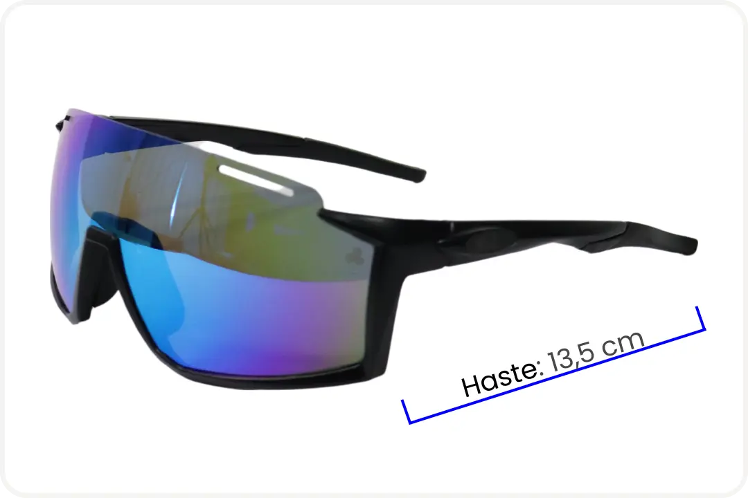 Solar Esportivo Unissex Degradê Azul Lilás