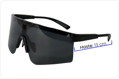 Solar Esportivo Unissex Preto