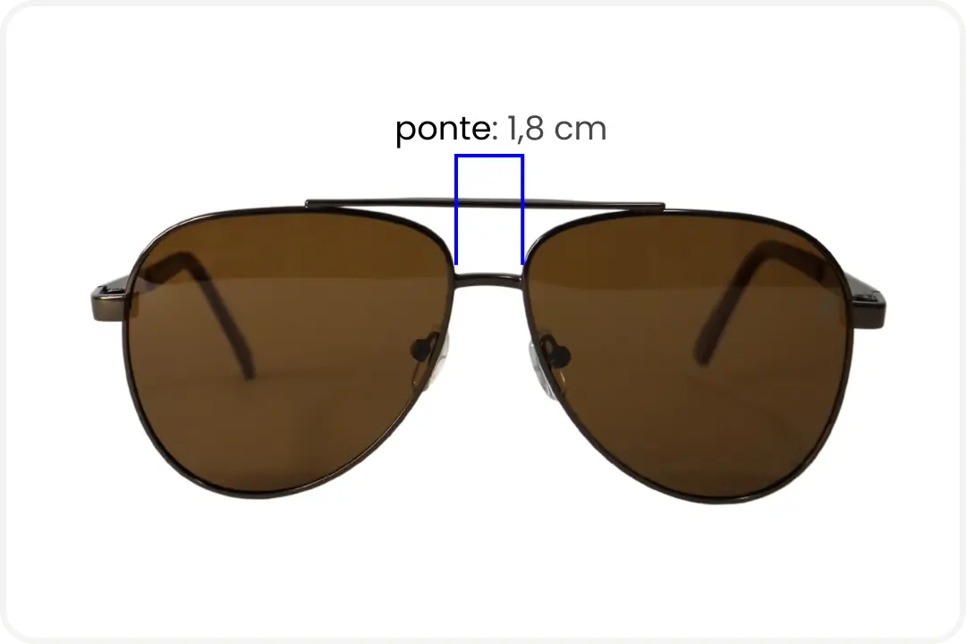 Solar Aviador Unissex Marron