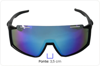 Solar Esportivo Unissex Degradê Azul Lilás